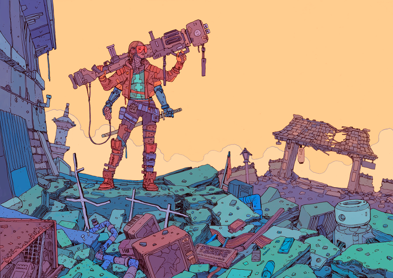 Illustration for article titled Awesome Dystopian Sci-Fi Art? Don't Mind If We Do.